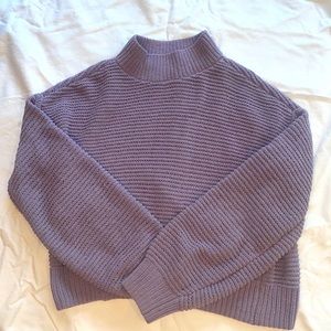 Hollister soft knit lavender sweater